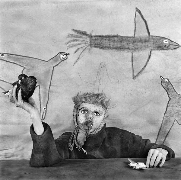 Roger Ballen, Asylum of the Birds. Fonte: rogerballen.com. Nel 2017 ho visitato l’installazione di Roger Ballen a Les Rencontres Arles e ho parlato persone che l’hanno respinta con forza, senza fare neppure un tentativo di interpretazione.