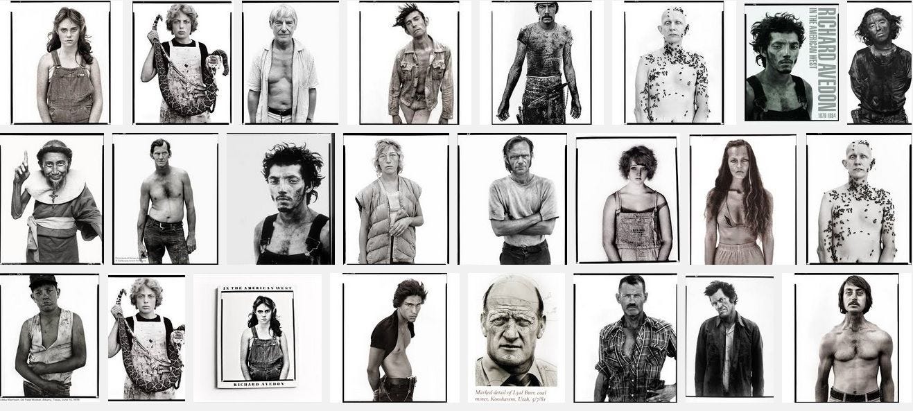 Richard Avedon, In the American West